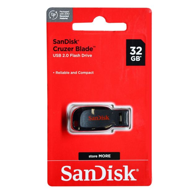 Clé USB SanDisk Cruzer Blade 32 Go USB 2.0