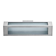 Luminaire surface du mur 36W 230V 50 Hz pour application extérieur , avec projection de lumière descendant ou ascendant. Corps en acier inoxydable 316. Verre de protection inclus
