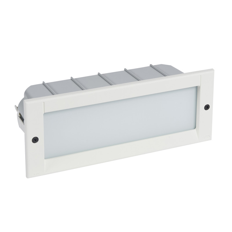 Luminaire encastrable rectangulaire ip50 blanc 13W-230V-50HZ | standard avec détection HF