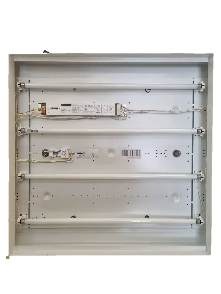 PLAFONNIER ENCASTRE POLYCARBONATE