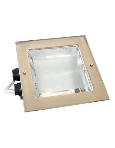 Projecteur carré en verre13/18W E27-QUAD
